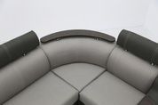 Диван Марс 261х191см (Кутовий, Рогожка, Бежевий з коричневим) DNKMRS-1-14 фото 19