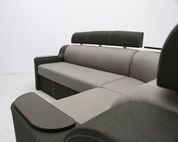 Диван Марс 261х191см (Кутовий, Рогожка, Бежевий з коричневим) DNKMRS-1-14 фото 21