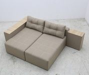 Диван угловой Даллас V2 265х112см (ППУ 25, накладки ЛДСП) левый DNKDDLLSV2-21L фото 15