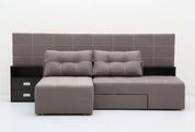 Диван трансформер Даллас PRIME V3 275х112см (ППУ 25, ЛДСП) DNKTDLLSV3-3 фото 18