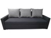 Диван Кайро 210х100см (Прямий, Рогожка, Сірий) BLDKJR-8 фото