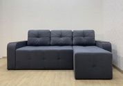 Диван Лідер 250х145см (Кутовий, Велюр, Світло-сірий) GPKLDR-Polo09 фото 4
