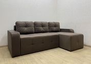 Диван Лідер 250х145см (Кутовий, Велюр, Світло-сірий) GPKLDR-Polo09 фото 13
