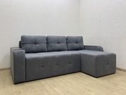 Диван Лідер 250х145см (Кутовий, Велюр, Світло-сірий) GPKLDR-Polo09 фото 2