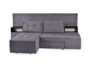 Диван Твинс PLUS 275х112см (Трансформер, Велюр, Кремовый) DNKTTWINSPLUS-Polo фото 11