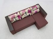 Диван Чемпион 230х145см (Угловой, Велюр, Бежевый) GPKCHMP-1 фото 3