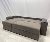 Диван Маестро 250х145см (Кутовий, Велюр, Антикіготь, Коричневий) GPKMSTR-Polo04 фото 7